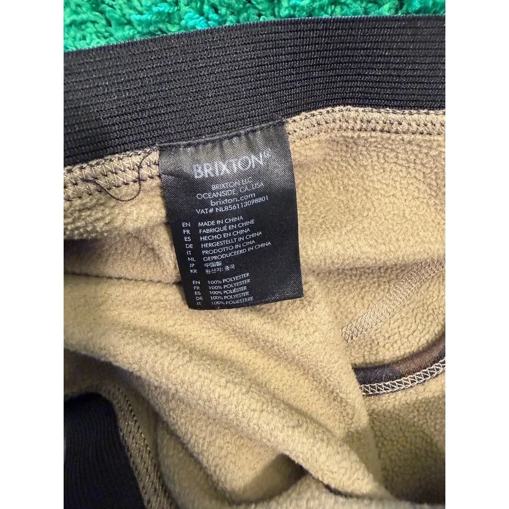 Brixton Thermal Base Layer Mens Large Camo Excellent All Terrain Long Johns
